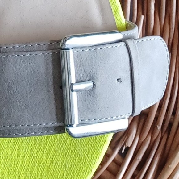 Michael Antonio Taupe Nubuck Platform chunky sole Sandals size 6.5 - Picture 3 of 4